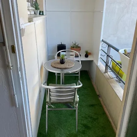 Grand Studio 7 Minutes De La Plage Et Climatise Sur Juan Les Pins Antibes Exterior foto